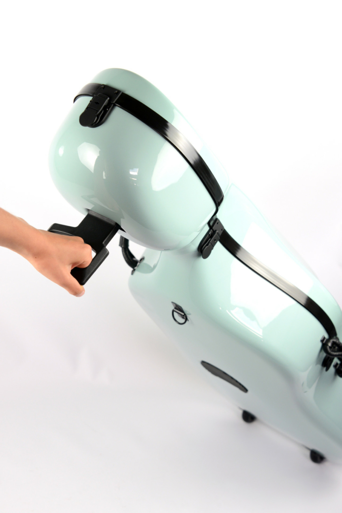 Newtech Celloetui med hjul - Mint - Bild 4
