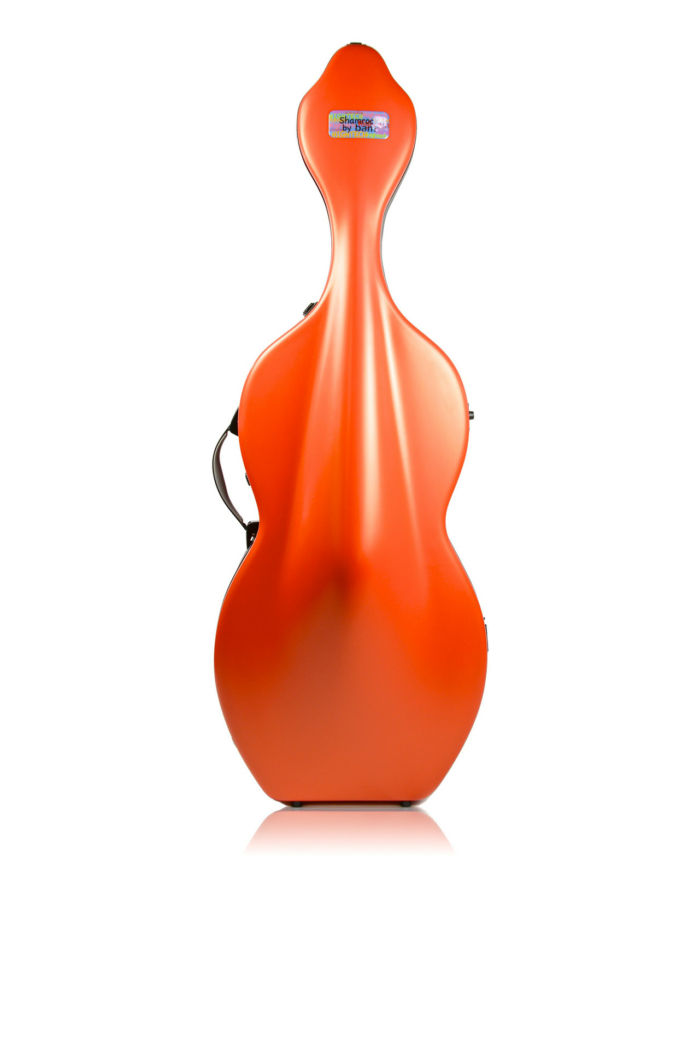 Hightech Shamrock Celloetui utan hjul - Orangey