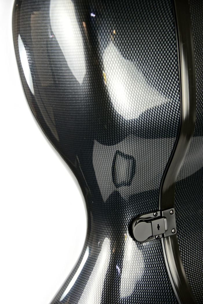 Hightech 3.5 Compact Celloetui - Black Carbon look - Bild 4
