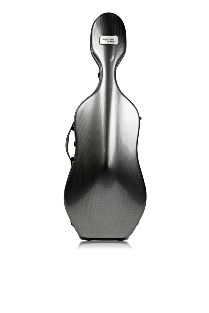 Hightech 3.5 Compact Celloetui - Silver Carbon look