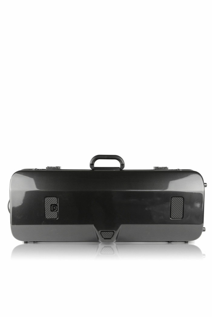 Hightech rektangulär Violaetui utan notficka - Black Carbon look - Bild 2