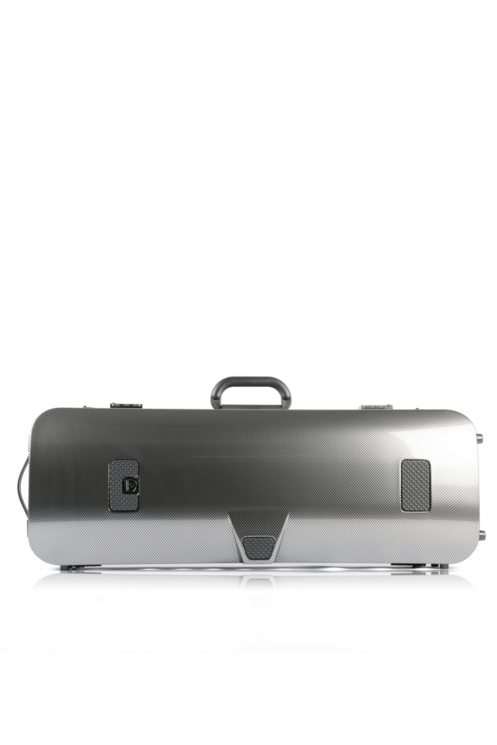 Hightech rektangulär Violaetui Compact utan notficka - Silver Carbon look - Bild 2