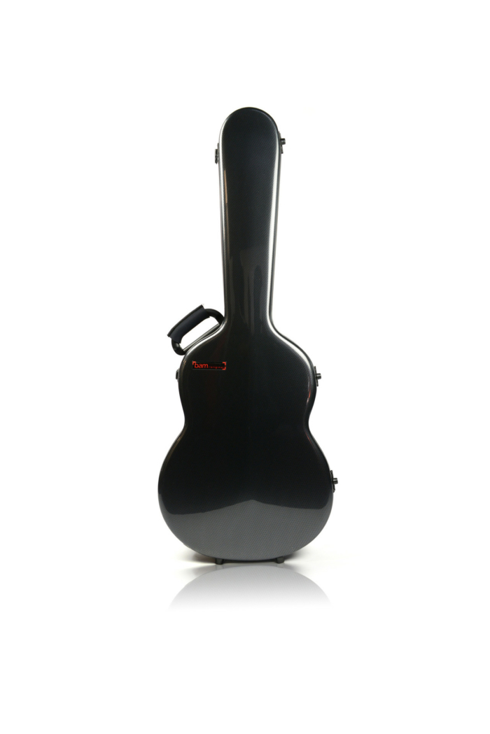 Hightech klassisk Gitarretui - Black Carbon look