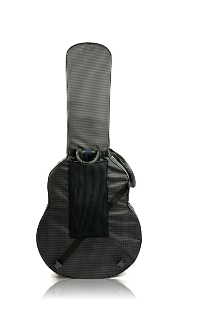 Flight Cover till Hightech Manouche Selmer Type Gitarretui - Svart - Bild 2