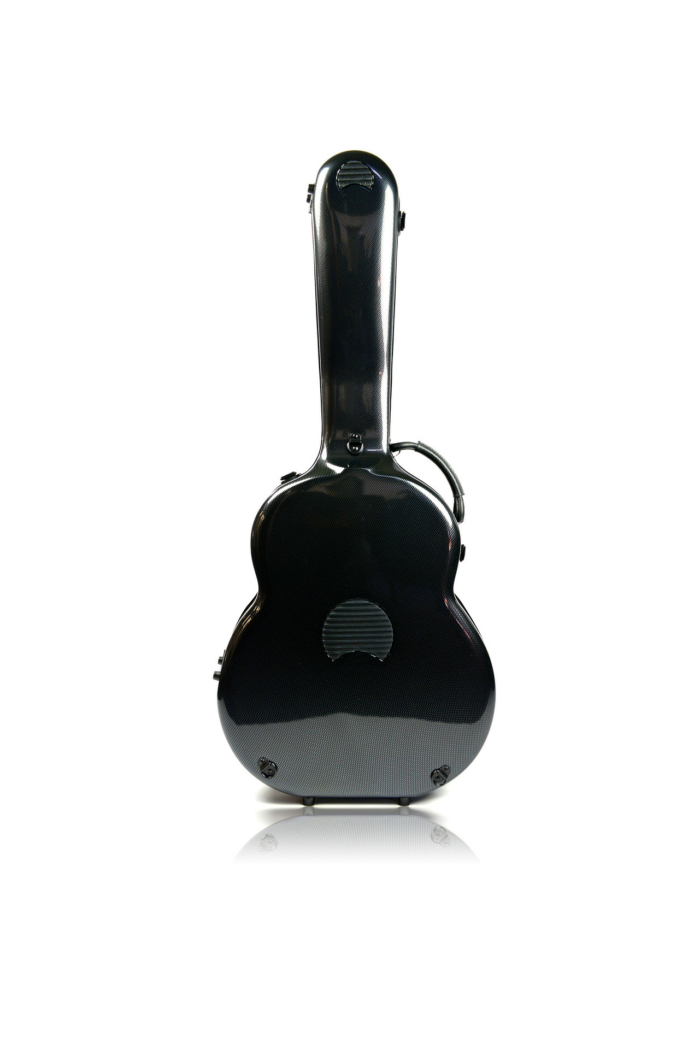 Hightech Manouche Selmer Typ Gitarretui - Svart Carbon look - Bild 2
