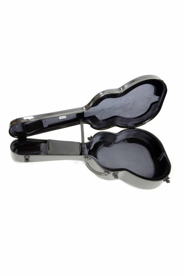 Hightech Manouche Selmer Typ Gitarretui - Svart Carbon look - Bild 3