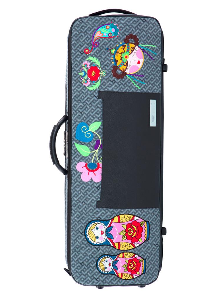 KATYUSHKA Stylus Rektangulär 40 cm Violaetui - Grå