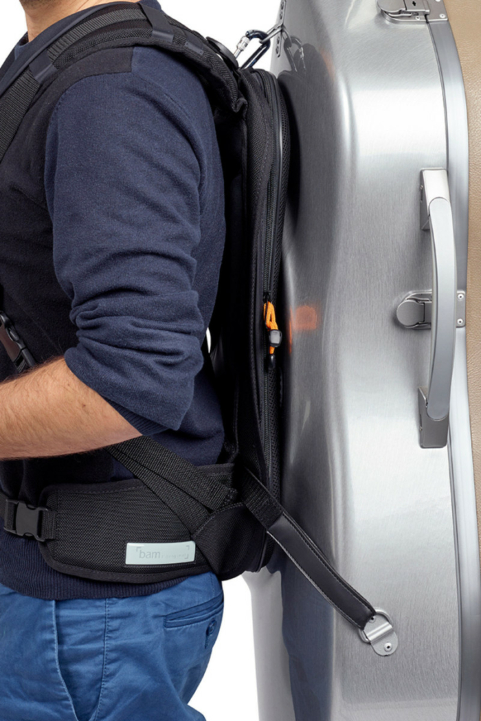 Ergonomiskt ryggsäckssystem för celloboxar - Svart - Bild 4