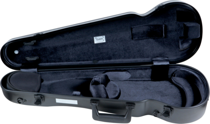 SUPREME L'OPERA Hightech polykarbonat konturerade fiolfodral - Svart - Svart version - Bild 3