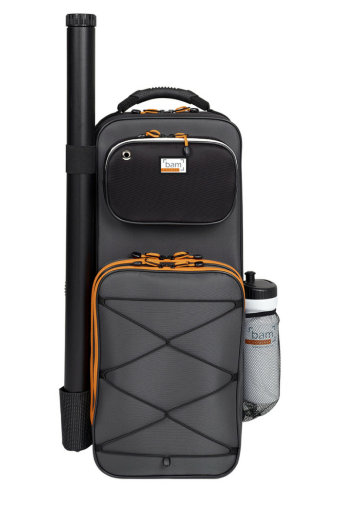 PEAK Performance Compact Violin Case - Grå & Svart 4/4