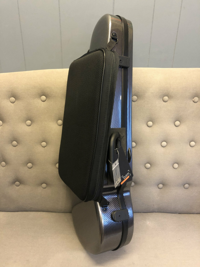 Ryggkudde med inre notficka för Hightech Contoured violin / violabox - Svart - Bild 6